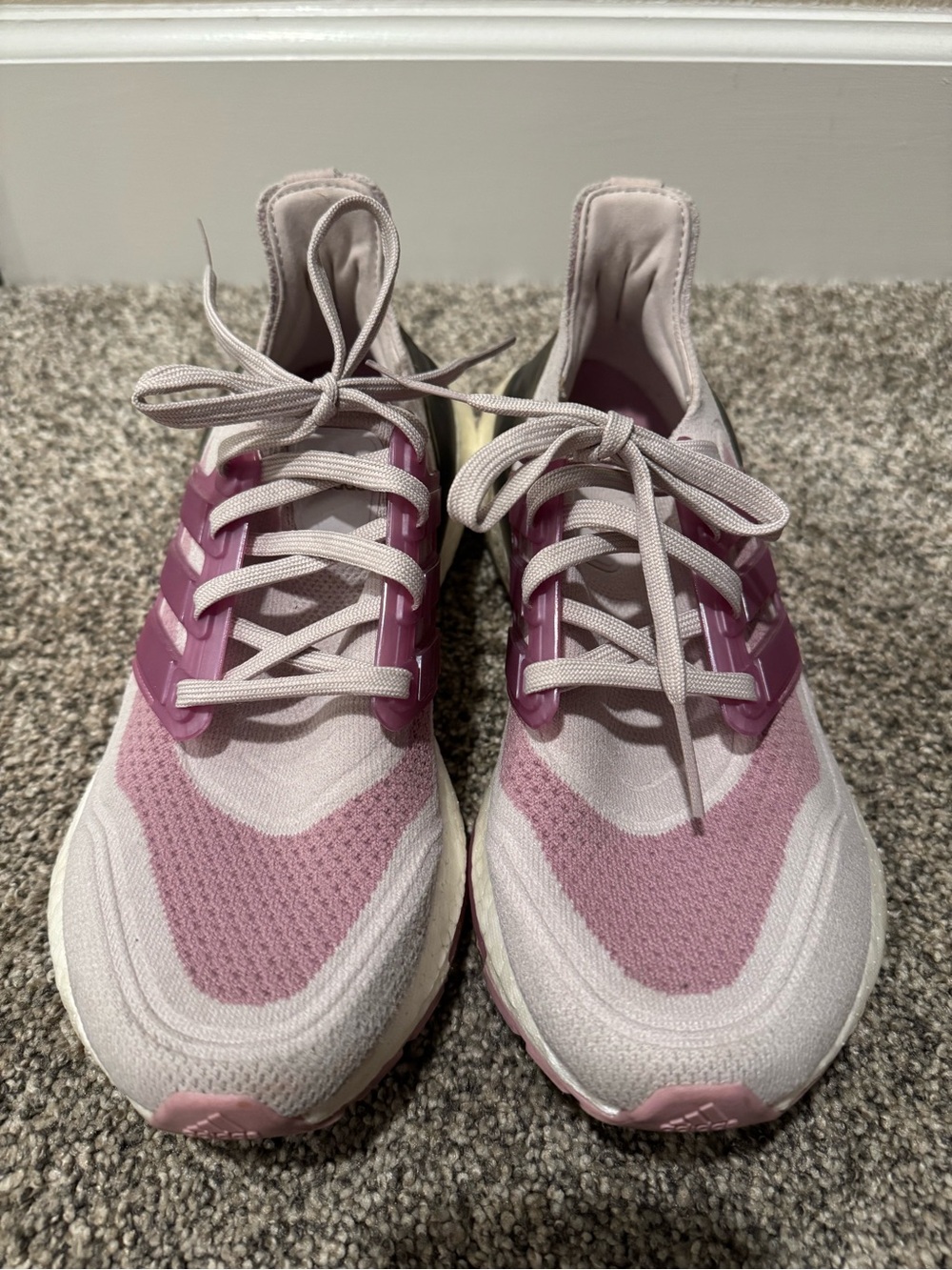 Women's Purple Athletic Running Shoes - Lightweight Comfort